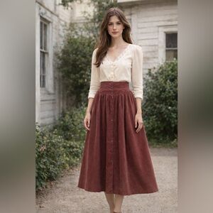 Vintage Jessica’s Gunnies  Midi Skirt